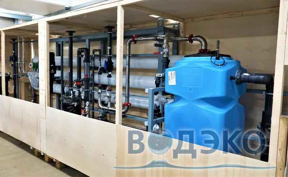 Получения глубоко обессоленной воды для химии или фармацевтики Получения глубоко обессоленной воды для химии или фармацевтики